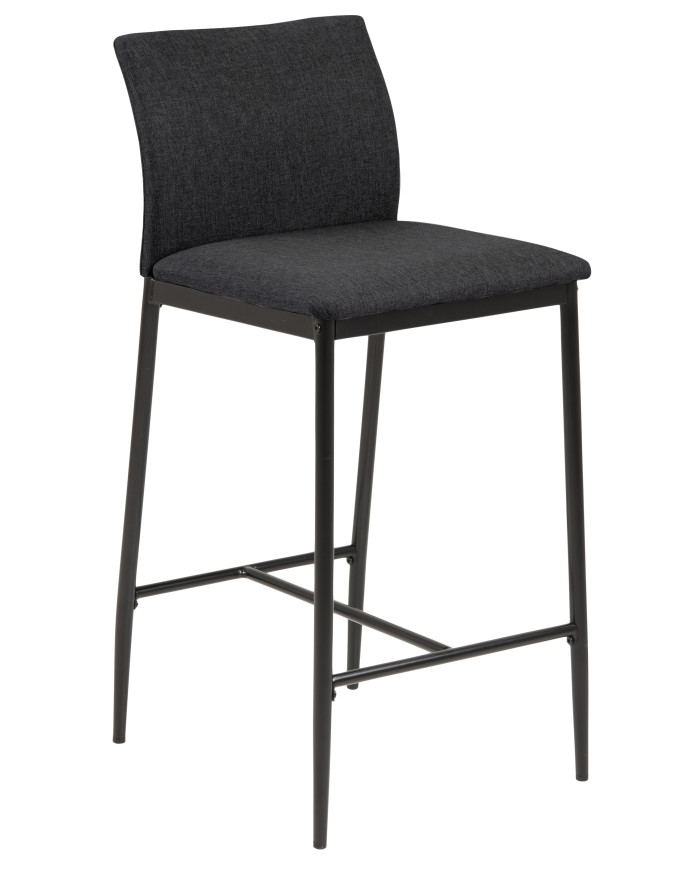 Taburete de bar Demina 40x88 cm gris
