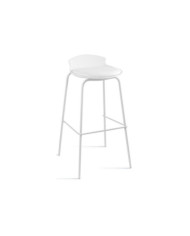 Taburete de bar Duke 40x86 cm blanco