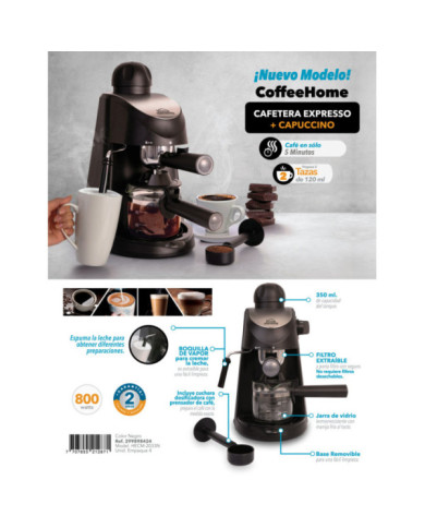 Cafetera Coffe Home - Capuchinera