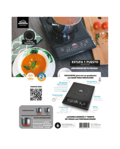 Estufa 1P De Induccion Heai-10