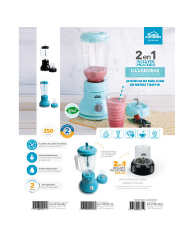 Licuadora 2819M Mint Con Choper He