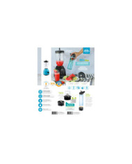 Licuadora 3 En 1 Tri Mix Plus Negra He