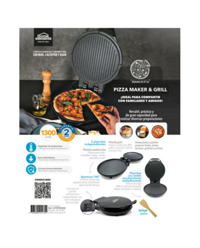 Pizza Maker 1300W Ref. He-828G