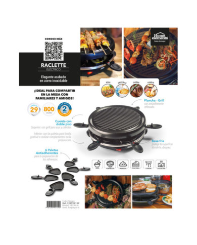 Raclette Grill Electrico 28 Cm