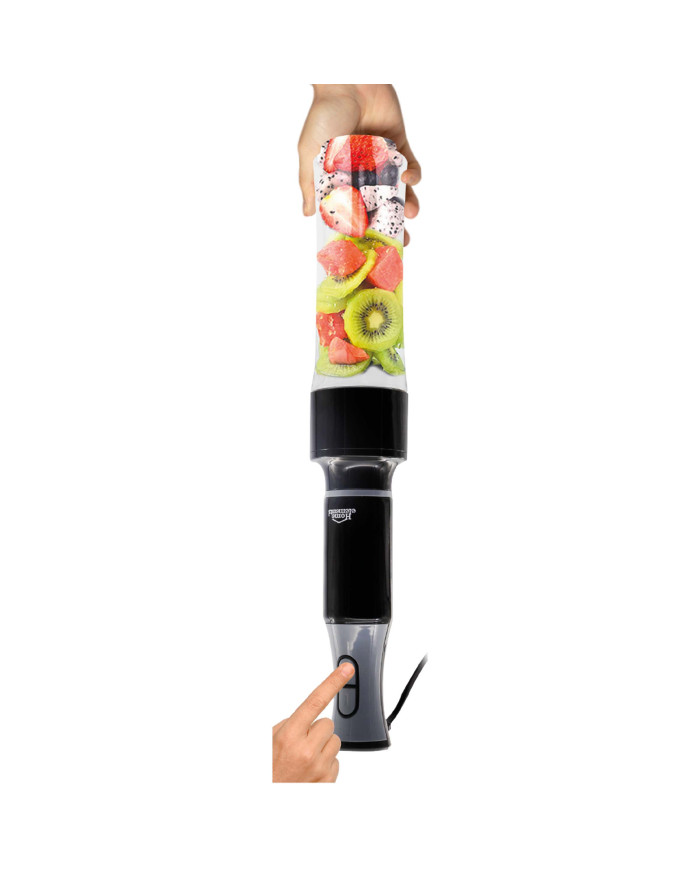 Batidora De Inmersion + Jarra Personal Tritan 300W He-538N