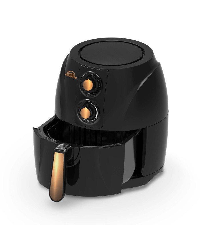 Freidora Aire / Sin Aceite Ref. He-Kdf536 Negra - Copper 3,2