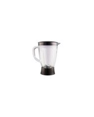 Licuadora Hebl1055N Vaso Vidrio C/Picat Silver 6 Vel+2 Pulso