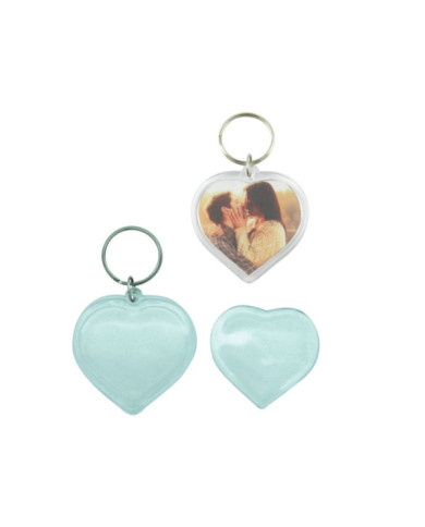 Llavero foto Corazón