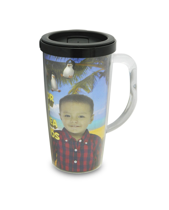 Vaso Viajero Etiqueta