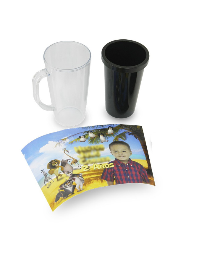 Vaso Viajero Etiqueta