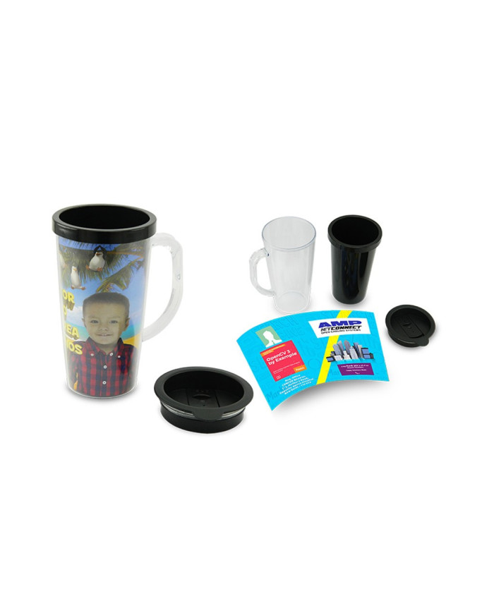 Vaso Viajero Etiqueta