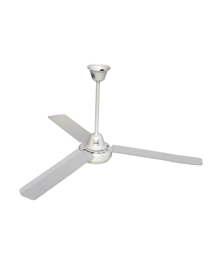 Ventilador De Techo Blanco 3 Aspas Hevti56-B Caja X 1