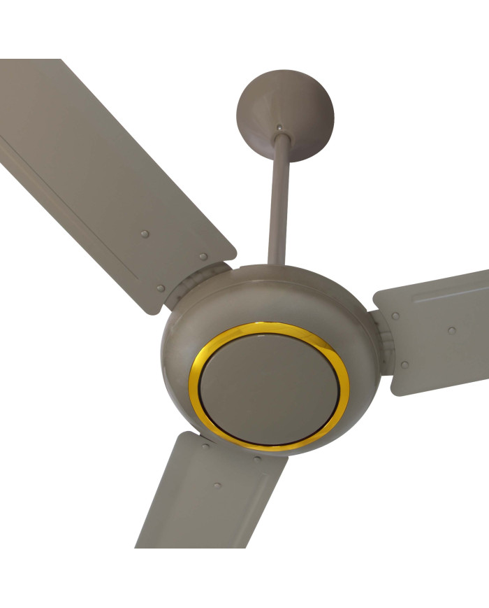 Ventilador De Techo Bronce 3 Aspas Hevti56-G Caja X 1