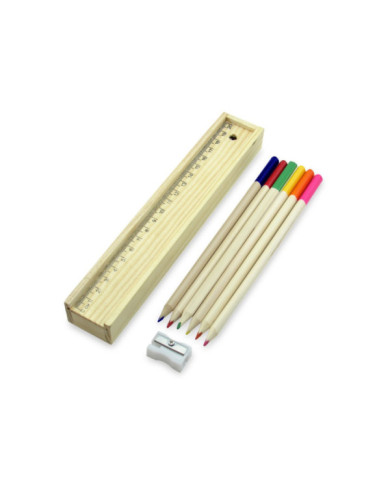 Kit Escolar Madera 3