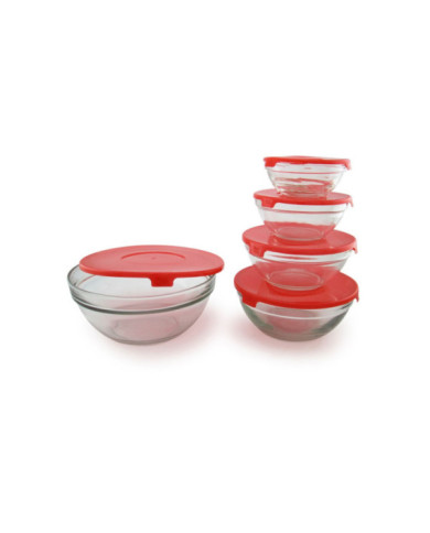 Juego de Recipientes en Vidrio