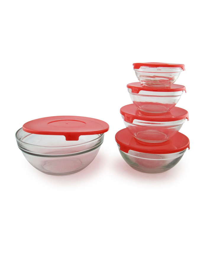 Juego de Recipientes en Vidrio