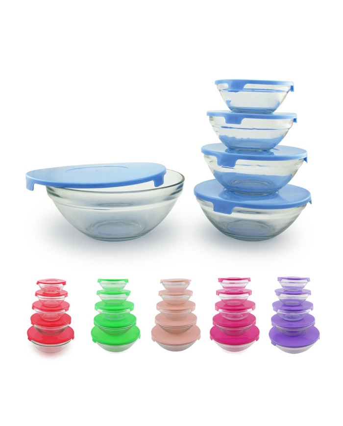 Juego de Recipientes en Vidrio