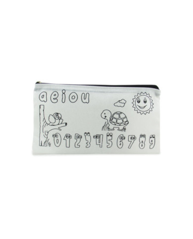 Cartuchera Para Colorear