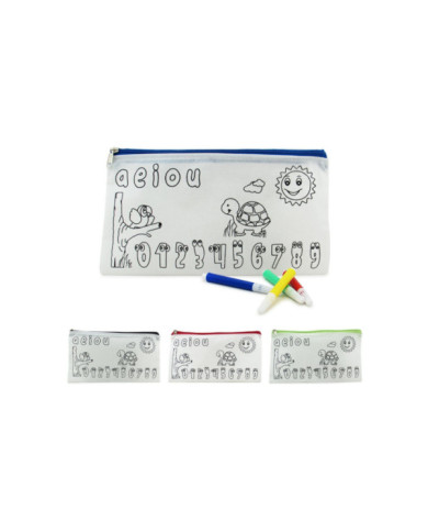 Cartuchera Para Colorear