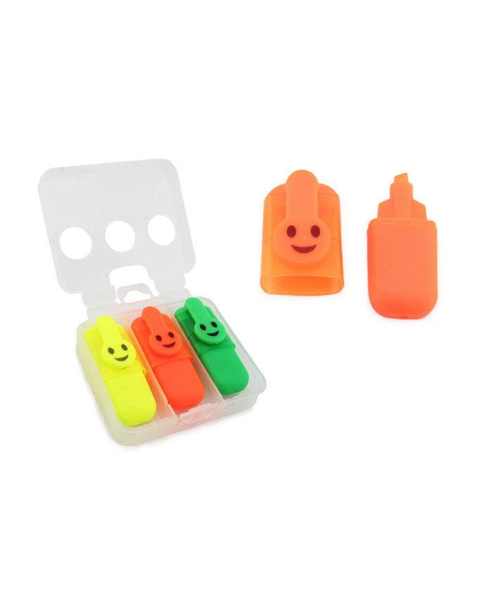 Resaltadores Cara Feliz