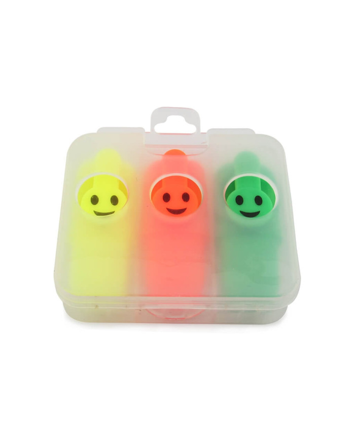 Resaltadores Cara Feliz