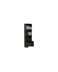 Biblioteca Taira, Caoba, con Dos Puertas y Tres Entrepaños