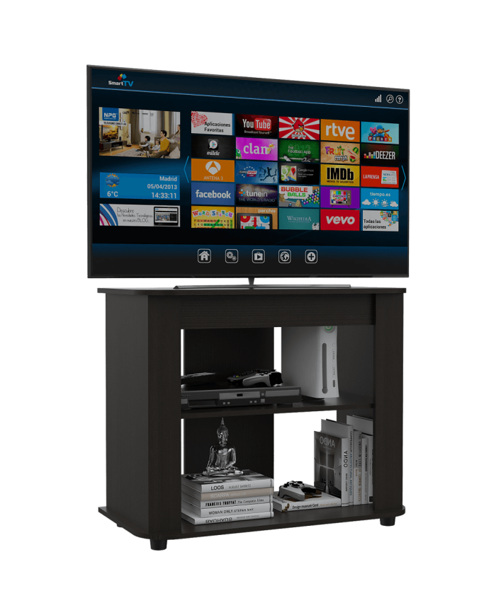 Mesa Para Tv Dustin, Wengue, Para Televisor de 40 Pulgadas