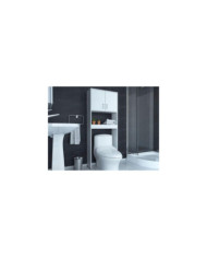 Gabinete de Baño Apolis, Blanco, Ideal Para Ahorrar Espacio