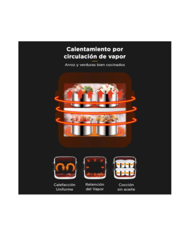 Lonchera Vaporera Eléctrica