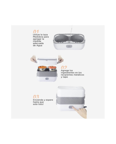 Lonchera Vaporera Eléctrica